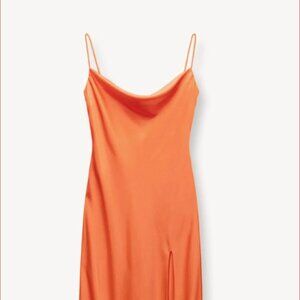 STAUD Bellamy dress - Nectarine